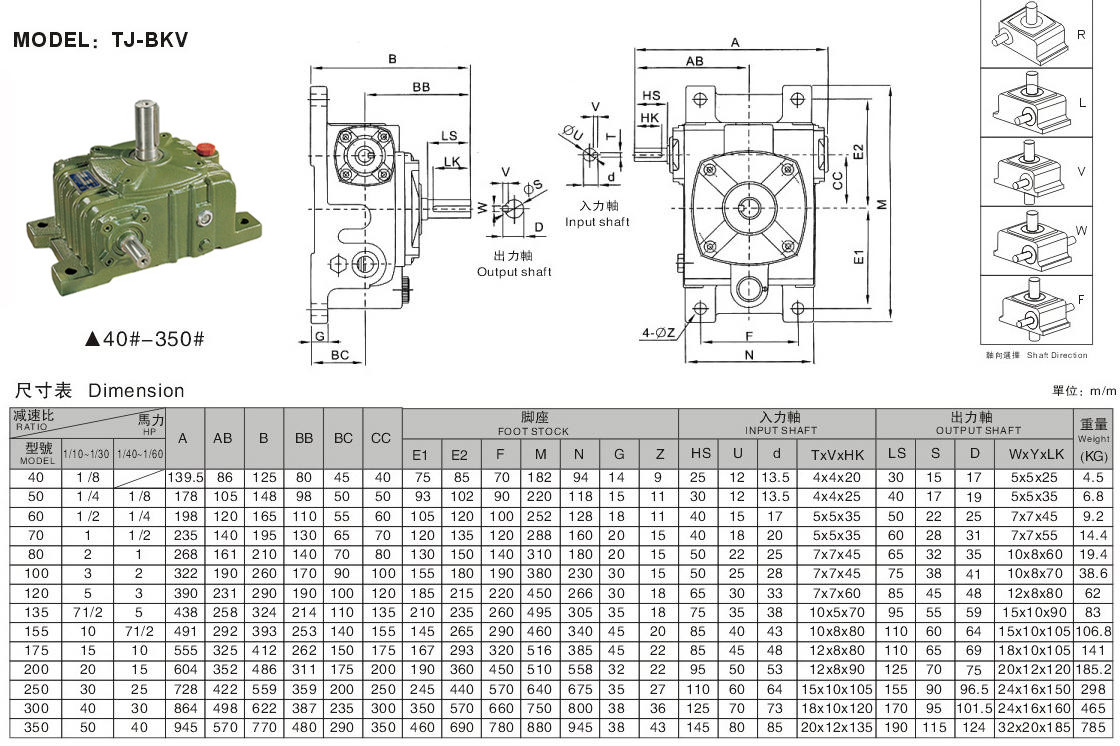 WPO减速机 WPO减速机